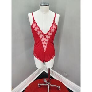 80s Vintage JCPENNEY Red Hot Teddy! - M